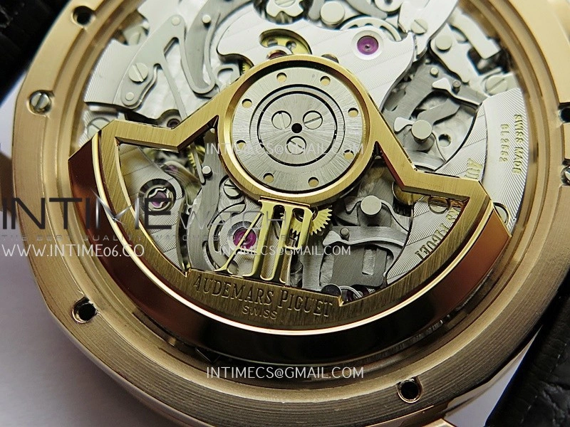 Code 11.59 Chrono 26393 RG APSF 1:1 Best Edition Black Dial On Black Leather Strap Super Clone SA4401